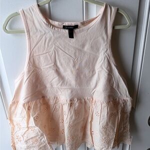 Forever 21 Pink Sleeveless Tank Top